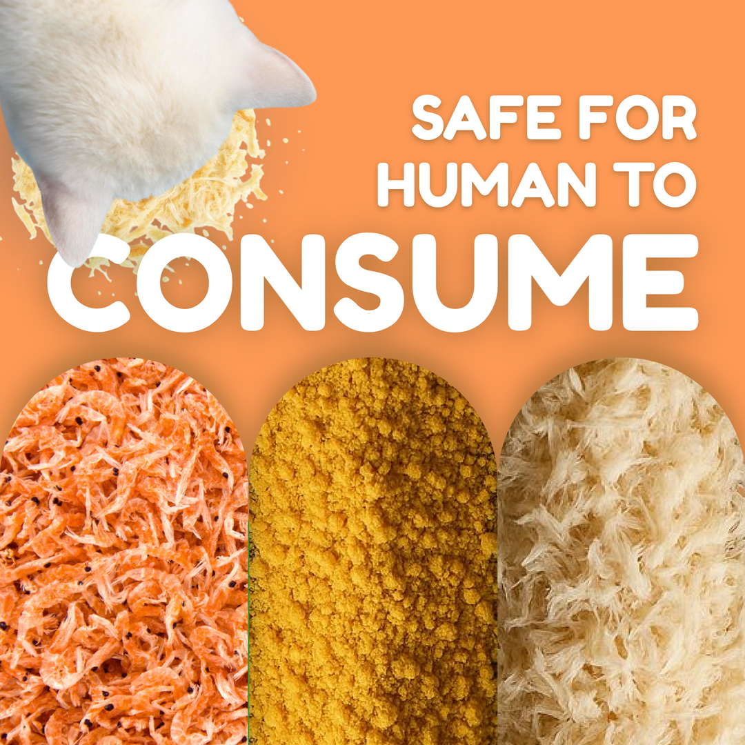 Catty Flossy - Chicken Omega Krill - Functional Freeze-Dried Meal Booster/Topper