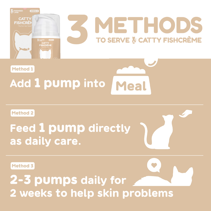 Catty FishCrème - Emulsified Fish Oil