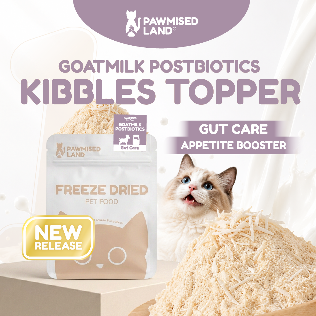 Catty Flossy - Goatmilk Postbiotics - Functional Freeze-Dried Meal Booster/Topper