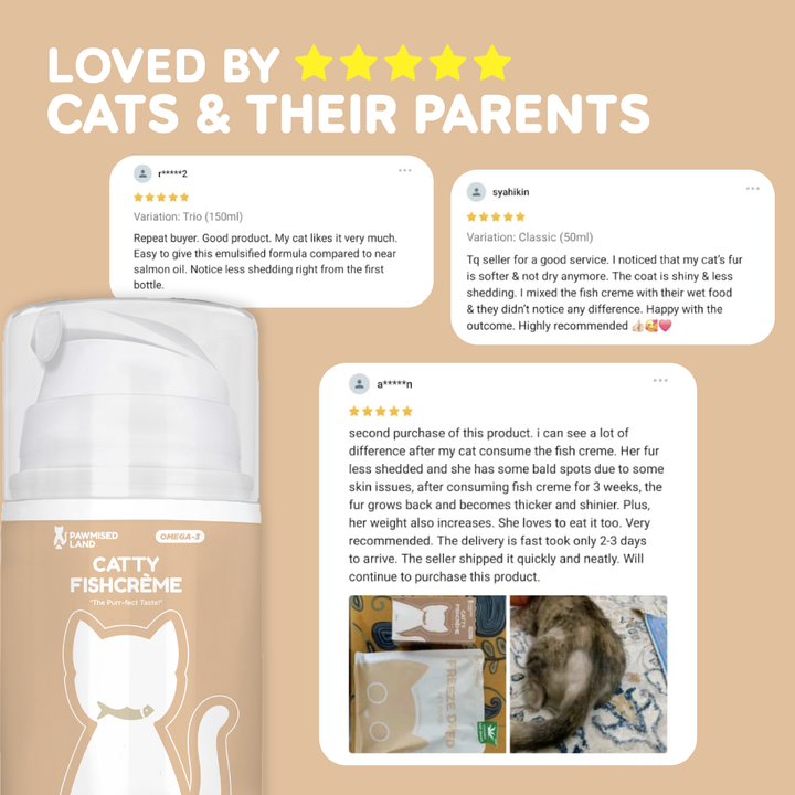 Catty FishCrème - Emulsified Fish Oil