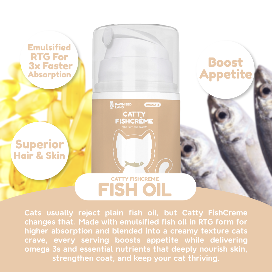 Catty FishCrème - Emulsified Fish Oil
