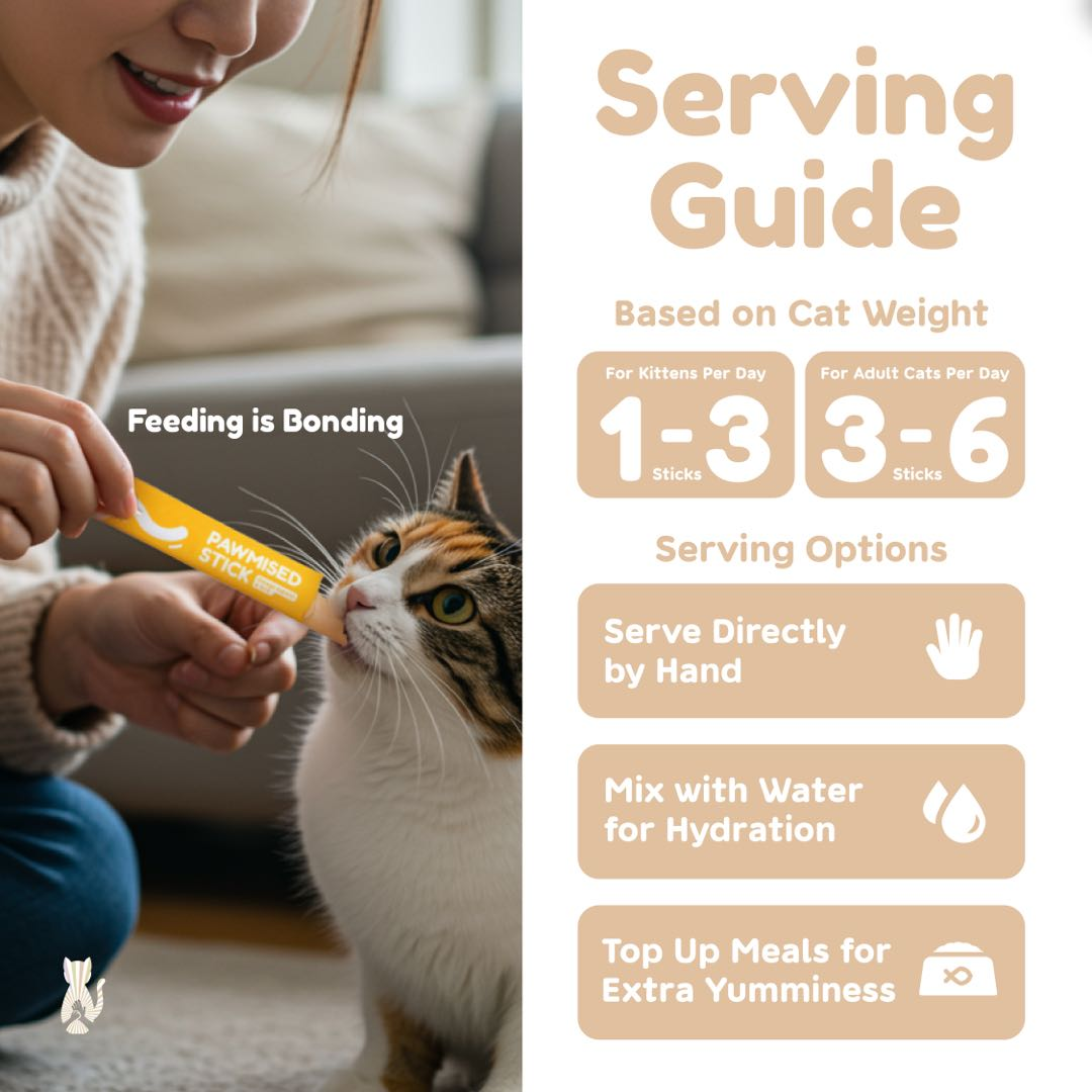 Pawmised Stick - Functional Meal Grade Cat Stick